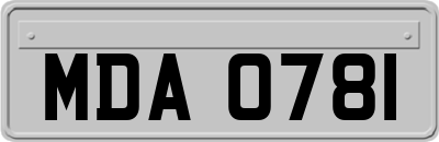 MDA0781