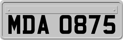 MDA0875