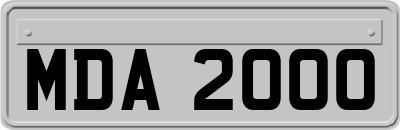 MDA2000