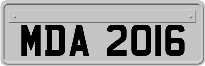 MDA2016