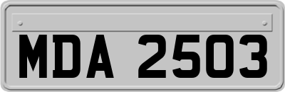 MDA2503