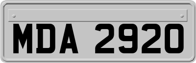 MDA2920