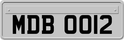 MDB0012