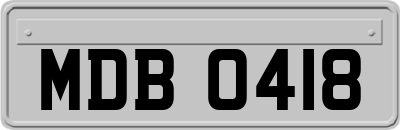 MDB0418