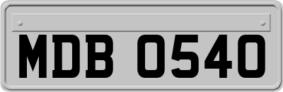 MDB0540