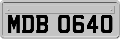 MDB0640