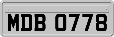 MDB0778
