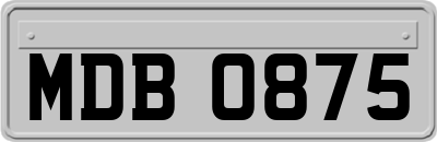 MDB0875