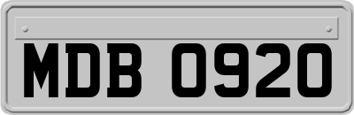 MDB0920
