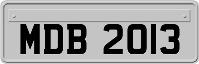 MDB2013