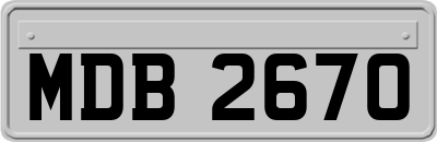 MDB2670