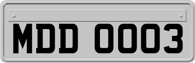 MDD0003