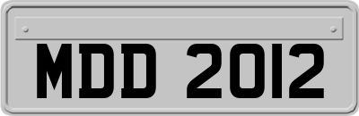 MDD2012