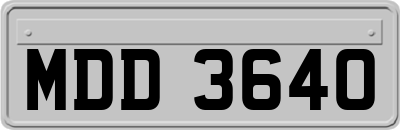 MDD3640