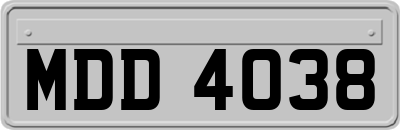 MDD4038