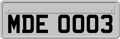 MDE0003