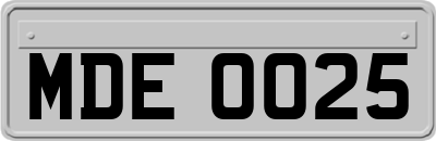 MDE0025