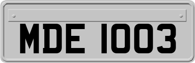 MDE1003