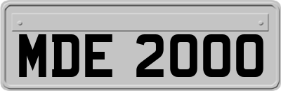 MDE2000