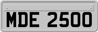 MDE2500