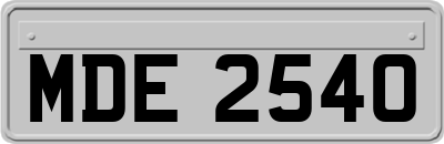 MDE2540
