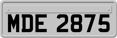 MDE2875