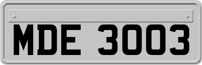 MDE3003