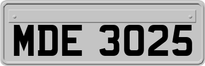 MDE3025