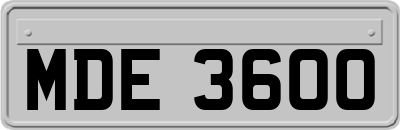 MDE3600
