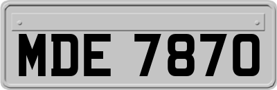 MDE7870