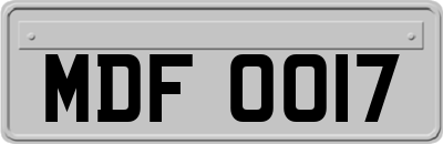 MDF0017