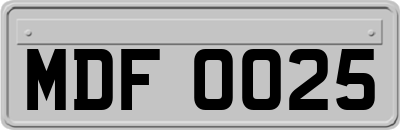 MDF0025