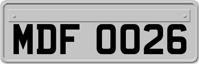 MDF0026