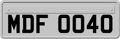 MDF0040