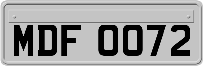 MDF0072