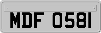 MDF0581