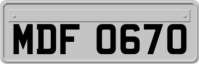 MDF0670