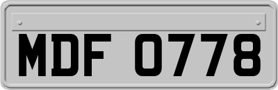 MDF0778
