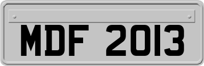 MDF2013