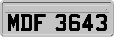 MDF3643