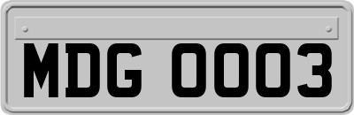 MDG0003