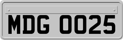 MDG0025