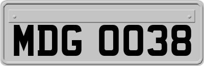 MDG0038