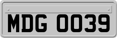 MDG0039