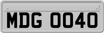 MDG0040