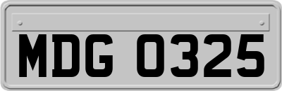 MDG0325