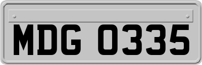 MDG0335