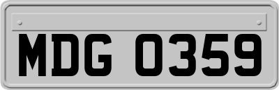 MDG0359