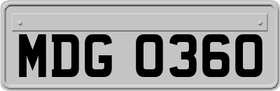 MDG0360