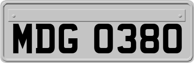 MDG0380
